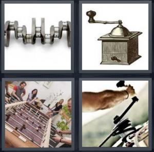 4 pics 1 word 5 letters steak and knife