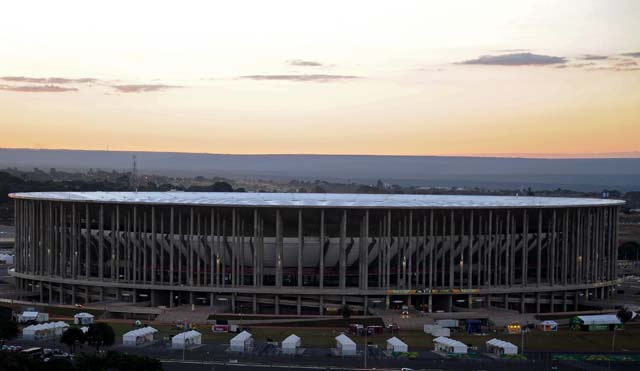 Pics of Garrincha stadium