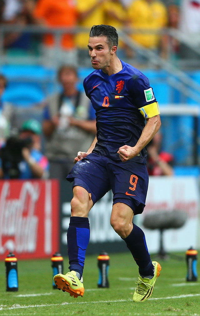 Robin van Persie goal, Robin Persie Netherlands