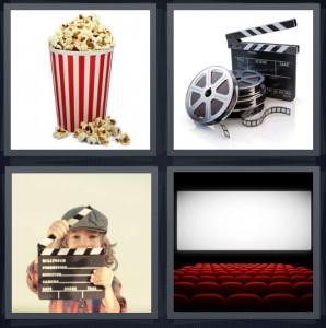 4 pics one word answers bowl of popcorn