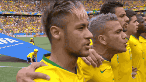 Neymar crying