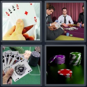 4 pics one word answers cards cliff