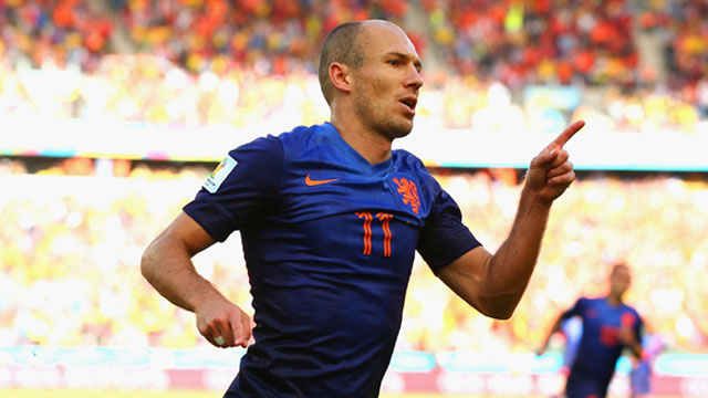 Arjen Robben, Arjen Robben goal, Australia vs. Netherlands