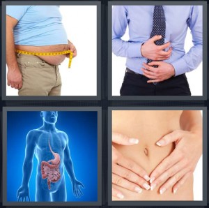 4 pics 1 word 5 letters thyroid