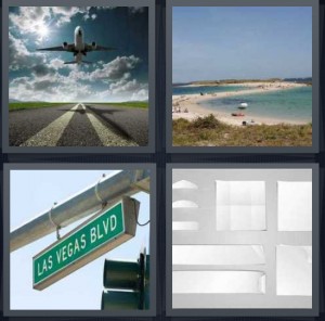 4 pics 1 word 5 letters airplane