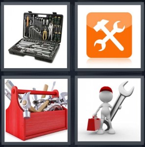 4 Pics 1 Word Answer for Kit, Tools, Box, Worker | Heavy.com