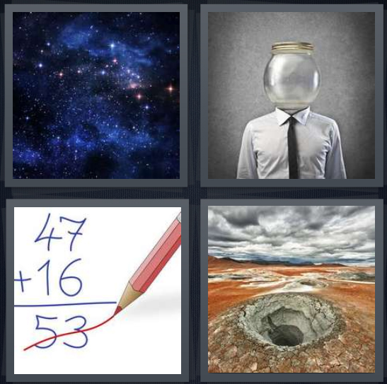 4-pics-1-word-answer-for-space-jar-head-incorrect-crater-heavy