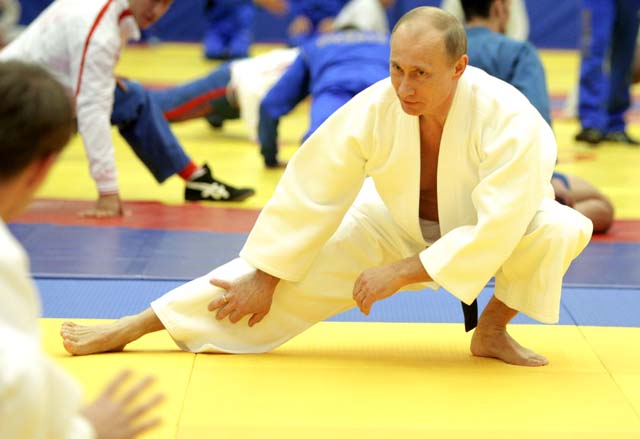 Vladimir Putin Judo
