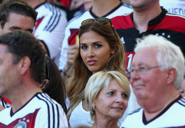 germany vs argentina, 2014 world cup final, mario gotze girlfriend, kathrin brommel