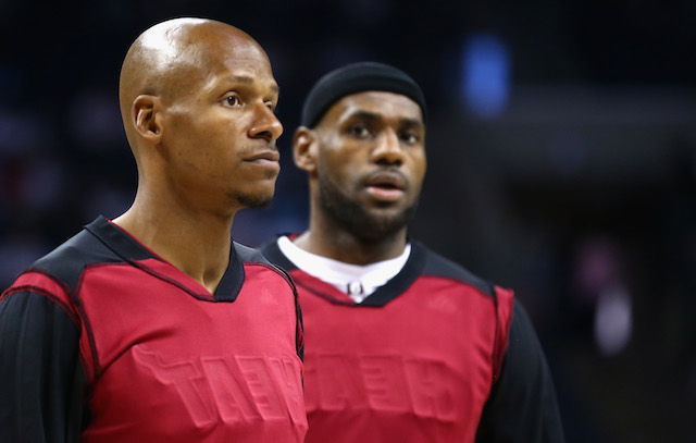 Ray Allen, LeBron James, Cleveland Cavaliers