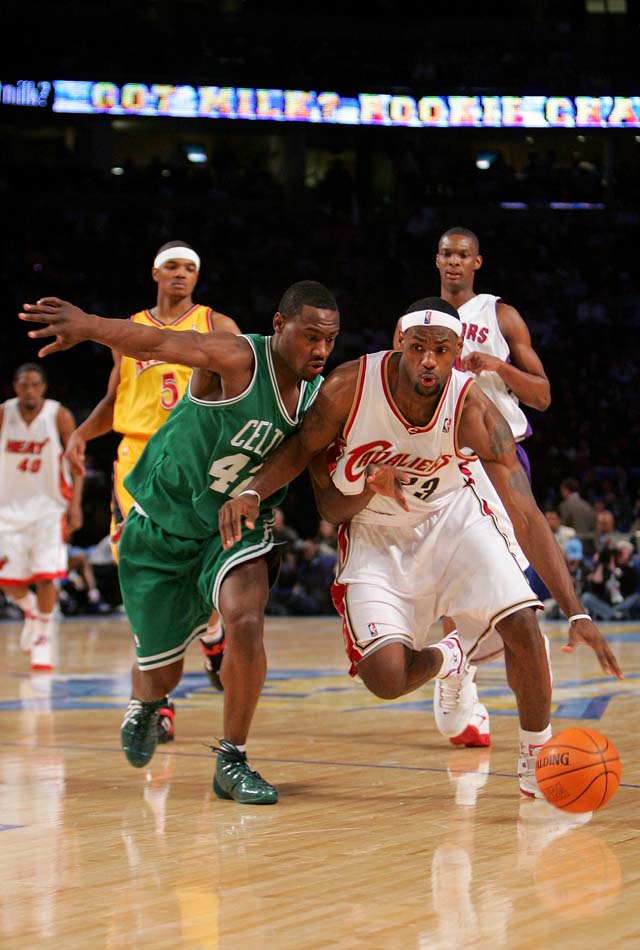 LeBron James Boston Celtics