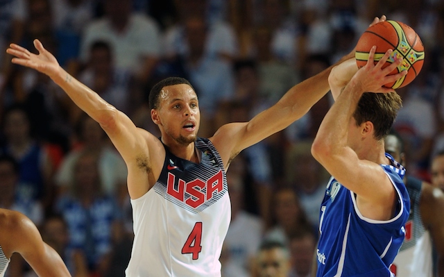 Steph Curry, USA vs. Finland, FIBA World Cup