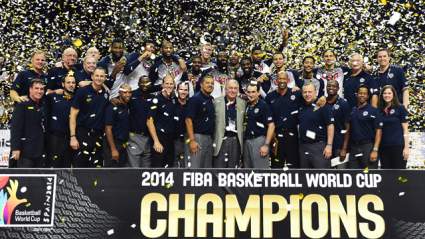 WATCH: USA Gold Medal Ceremony at FIBA World Cup