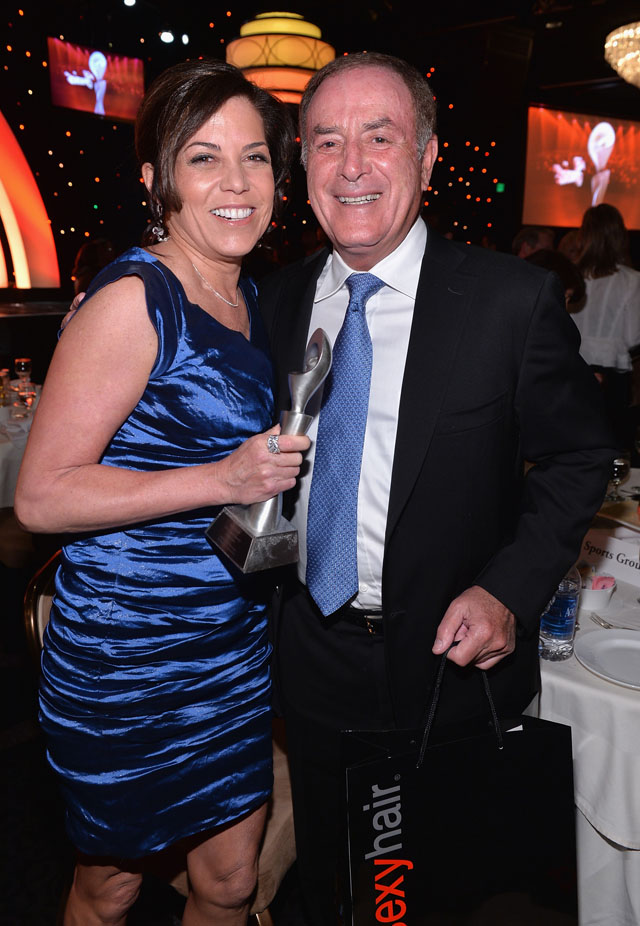 Michele Tafoya, Al Michaels, Gracie Awards