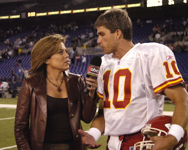 Michele Tafoya, Trent Green