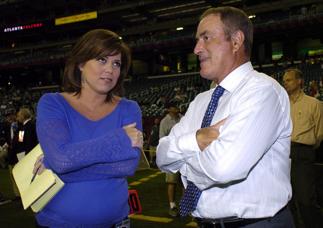 Michele Tafoya, Al Michaels