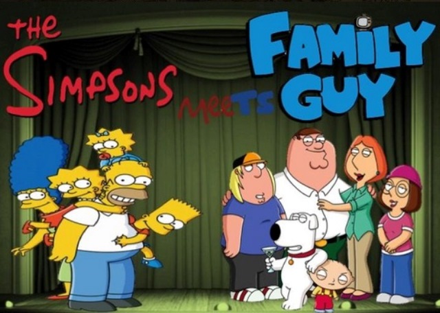 the family guy simpsons crossover