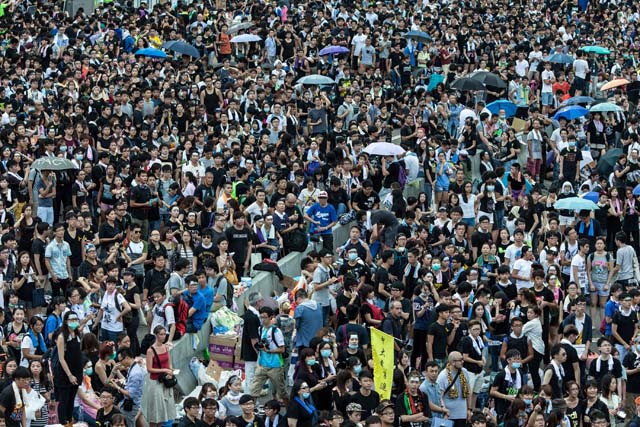 umbrella revolution, occupy central, hong kong, pictures