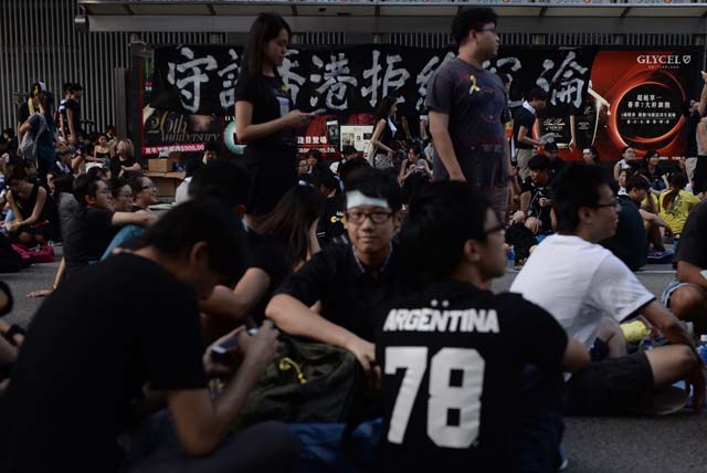 umbrella revolution, occupy central, hong kong, pictures