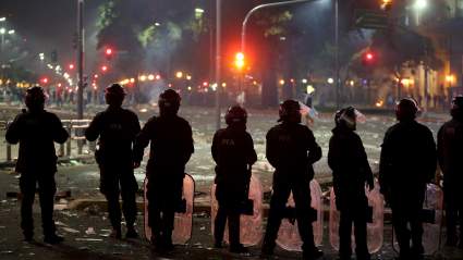 WATCH: Crazy Argentina Soccer Game Brawl