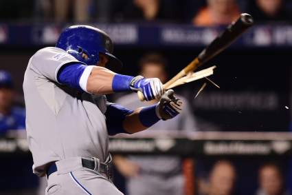 WATCH: Alex Gordon’s Bases Clearing Broken Bat Double and Diving Catch vs. Orioles