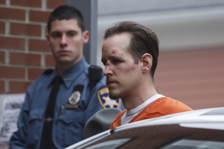 eric frein arrested, eric frein captured, eric frein photos