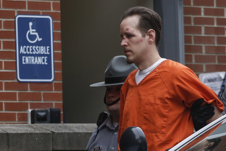 eric frein arrested, eric frein captured, eric frein photos