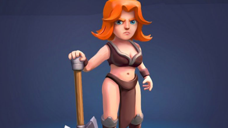 Clash of Clans Valkyrie