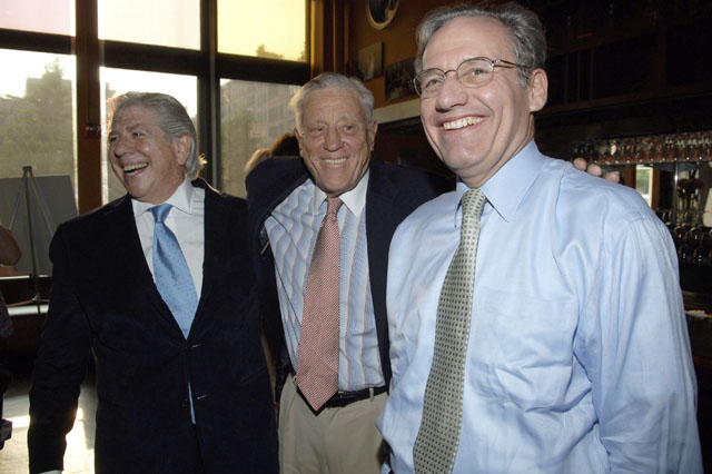 Ben Bradlee, Carl Bernstein, Bob Woodward