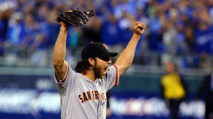 WATCH: Madison Bumgarner Gets Last Out of World Series