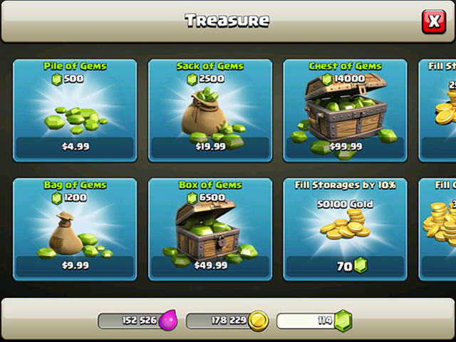 clash of clans apk unlimited money and gems