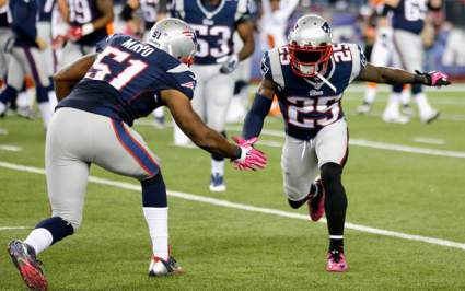 WATCH: Patriots Return Blocked FG for Touchdown