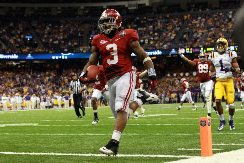 Trent Richardson was a former star running back at Alabama from 2009-11. (Getty)