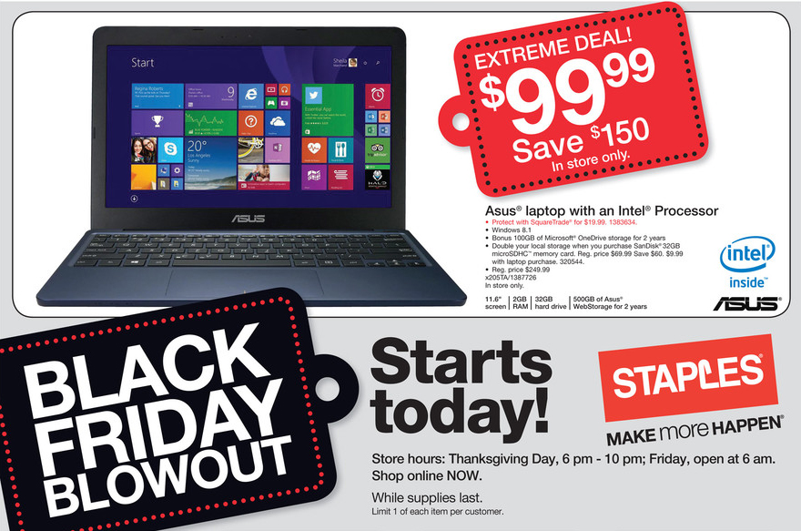 black friday deals on laptops