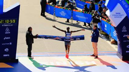 WATCH: Wilson Kipsang Wins NYC Marathon 2014