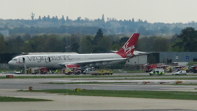 Virgin Atlantic Plane Makes Emergency Landing At Gatwick Airport