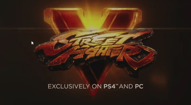 Street Fighter 5 ps4 exclusive