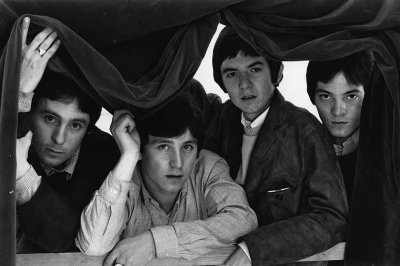 McLagan pictured on the left with the Small Faces