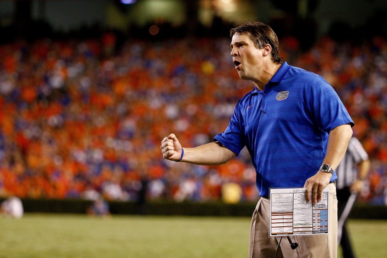 Will Muschamp received a contract from Auburn on Friday to reportedly become the highest paid defensive coordinator in college football. (Getty)