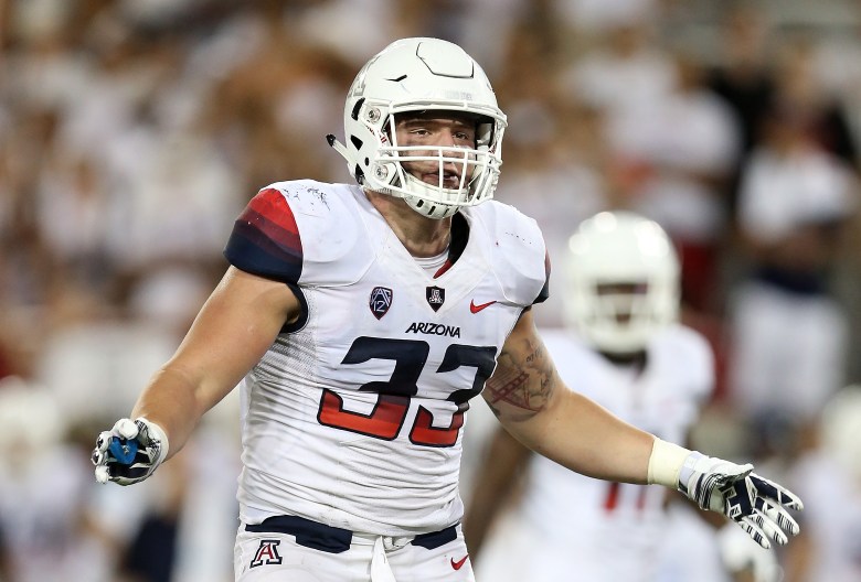 Arizona linebacker Scooby Wright III was a first-team All-American. (Getty)