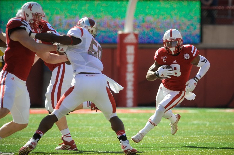 Nebraska's Ameer Abdullah has rushed for 1,523 yards, good for 12th in the FBS. (Getty)