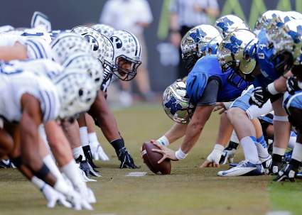 WATCH: BYU-Memphis Miami Beach Bowl Post-game Brawl