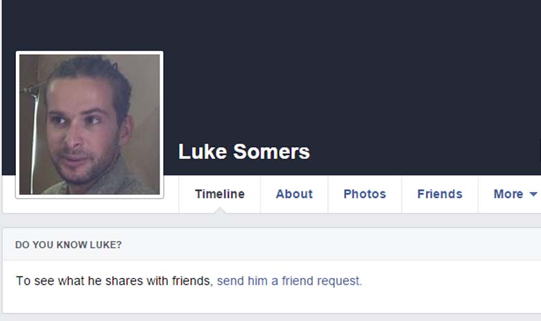 Luke Somers Facebook