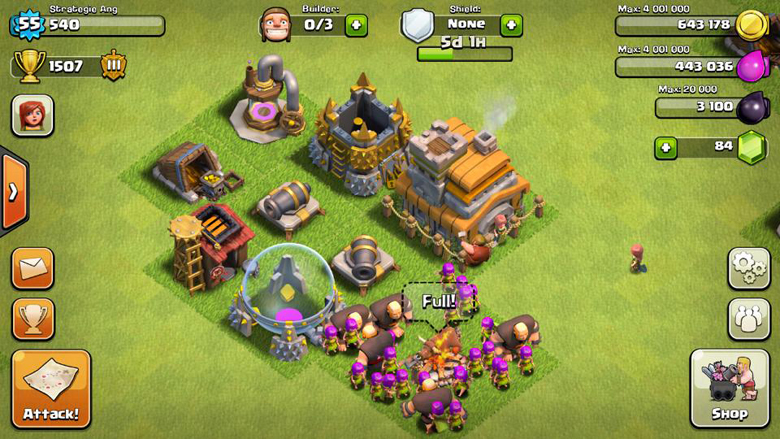 Clash of Clans Town Hall 1