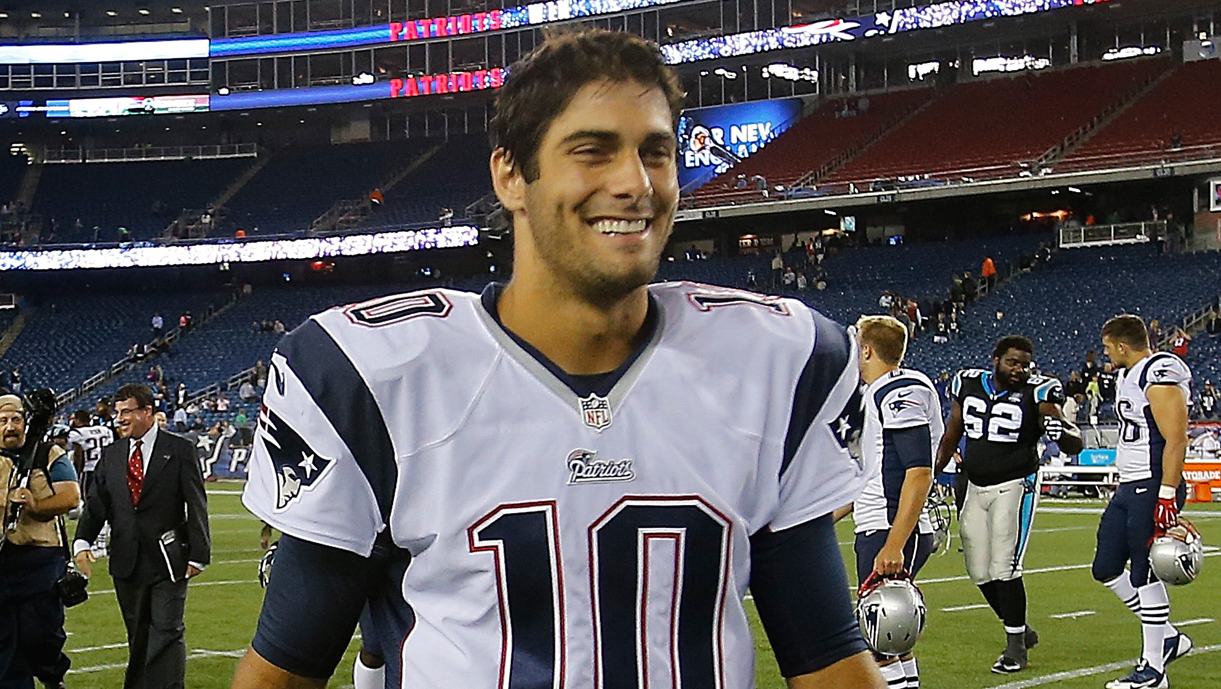 Patriots quarterback Jimmy Garoppolo voted Jersey Fallon