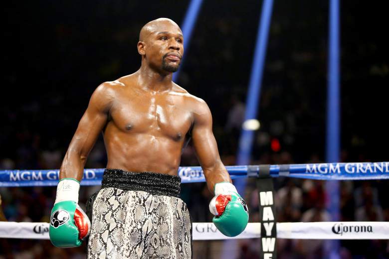 Floyd Mayweather Jr. (Photo by Al Bello/Getty Images)