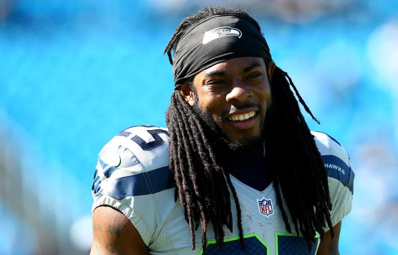 Richard Sherman signed a 4-year contract extension in the offseason. (Getty)