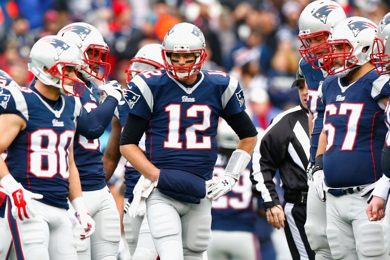 Tom Brady is in his 15th season with the Patriots. (Getty)