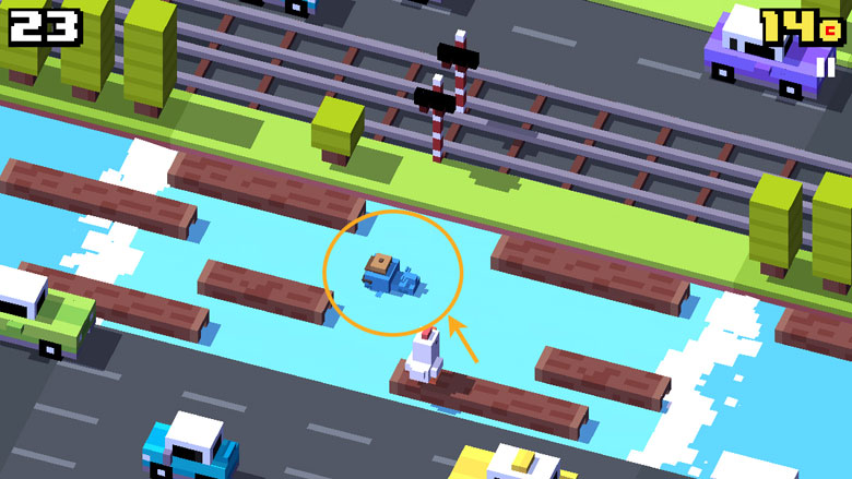 crossy road intro crossy road hipster whale gif