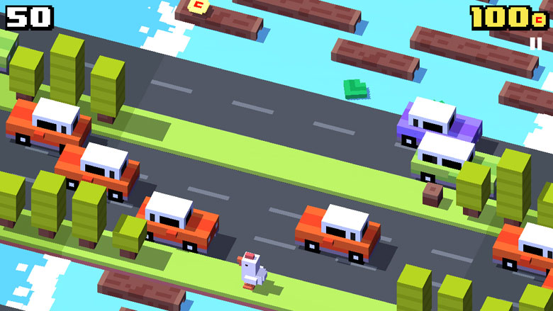 crossy road how do you get codes